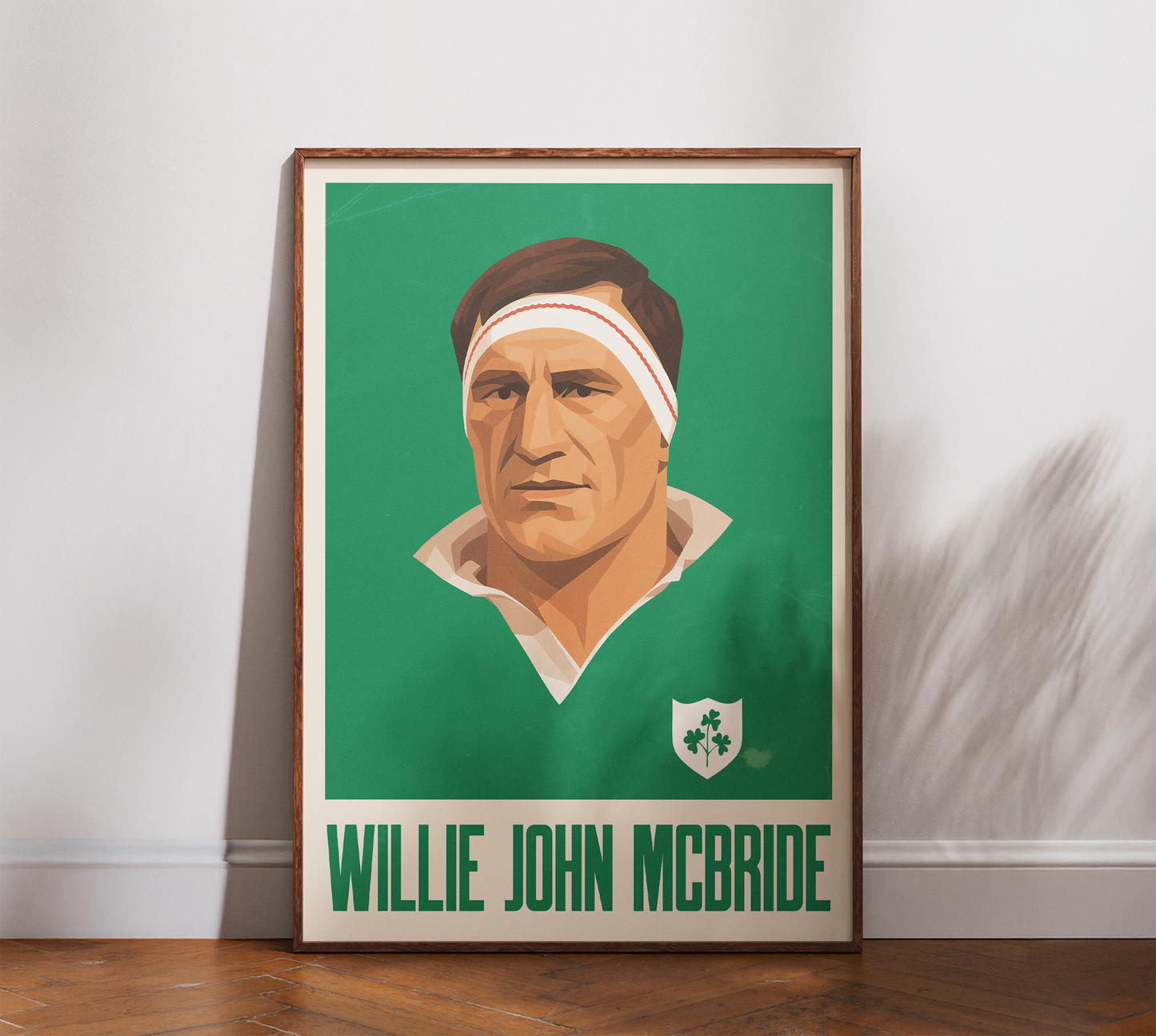 Affiche Rugby – Willie John McBride – Ireland