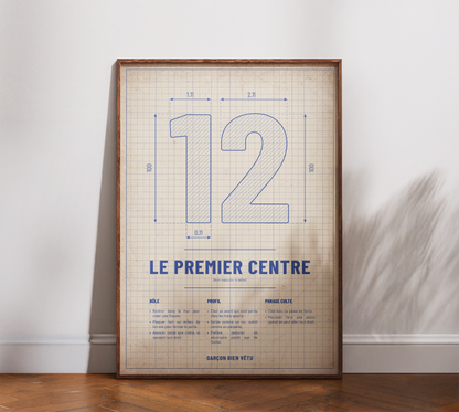 Affiche Rugby – Le Premier Centre – La Fiche Technique