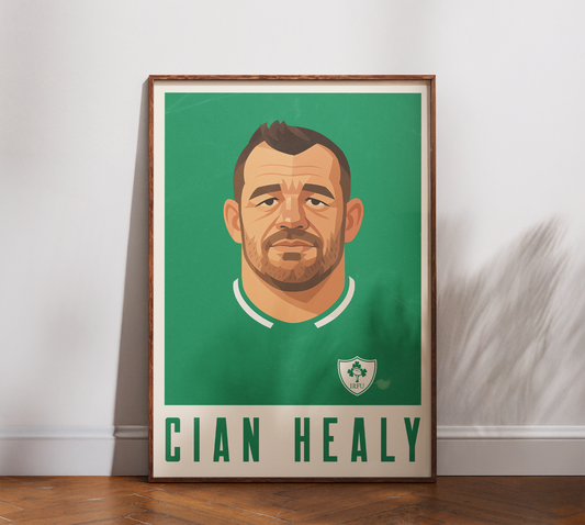 Affiche Rugby – Cian Healy – Ireland