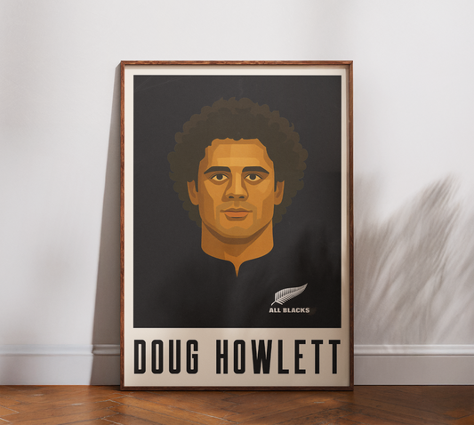 Affiche Rugby – Doug Howlett – New Zealand