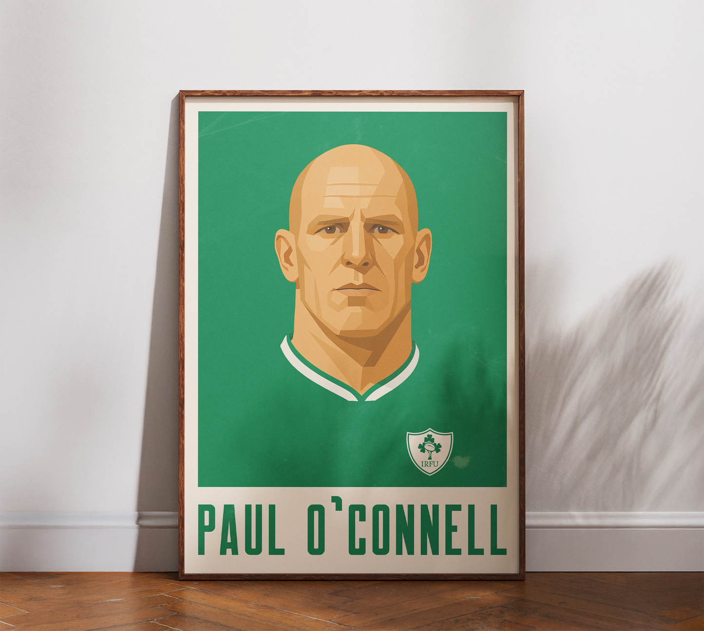 Affiche Rugby – Paul O’Connell – Ireland