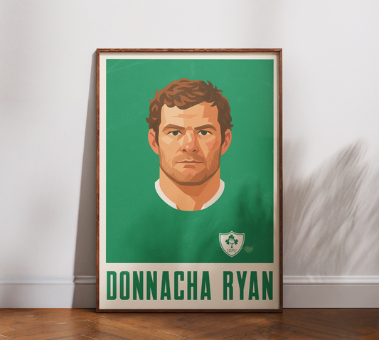 Affiche Rugby – Donnacha Ryan – Ireland
