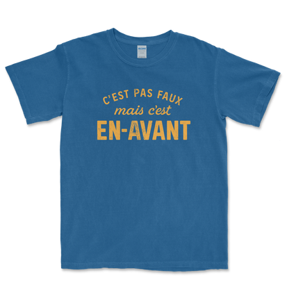 T-shirt Rugby – C’est pas faux mais c’est en-avant