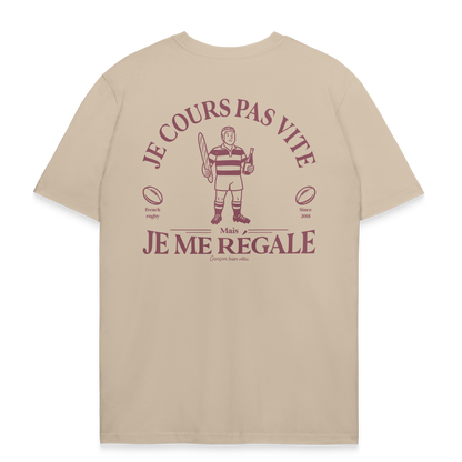 T-shirt Rugby Vintage – Je Cours Pas Vite Mais Je Me Régale