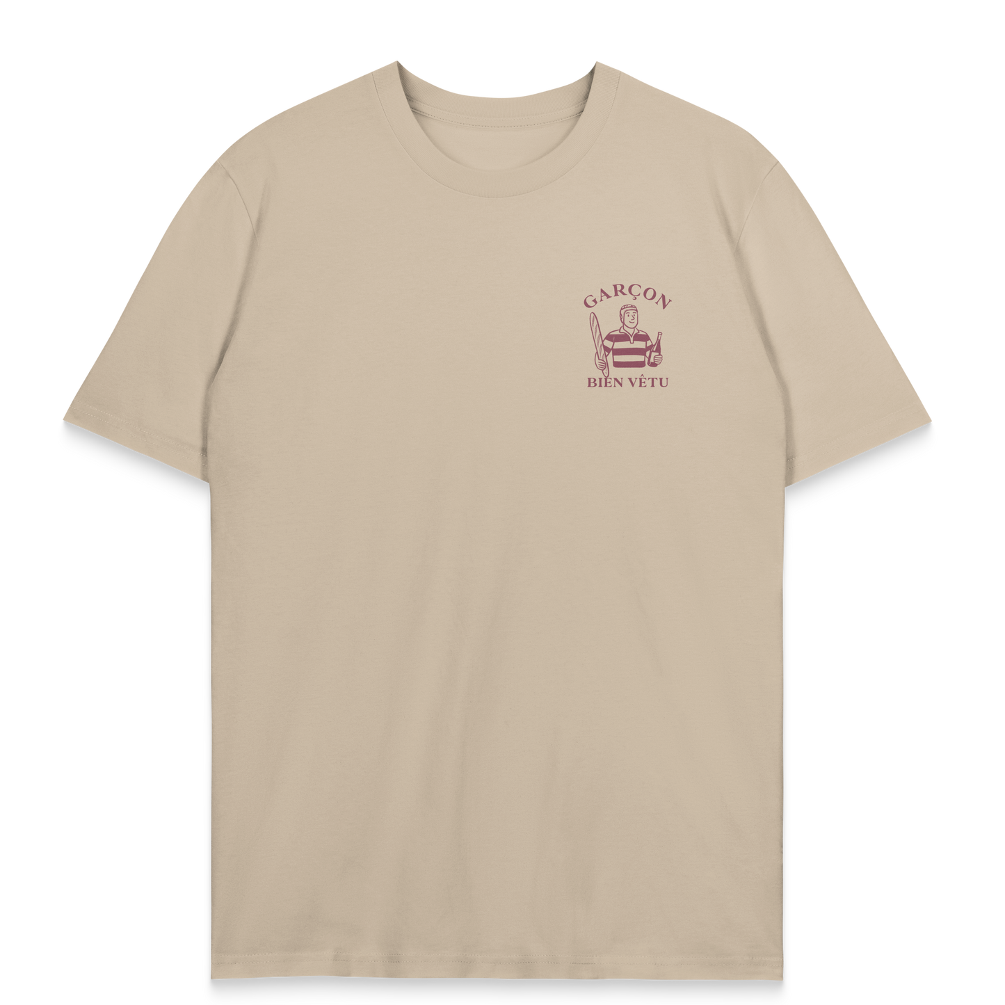 T-shirt Rugby Vintage – Je Cours Pas Vite Mais Je Me Régale