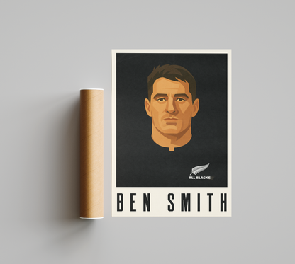 Affiche Rugby – Ben Smith – New Zealand