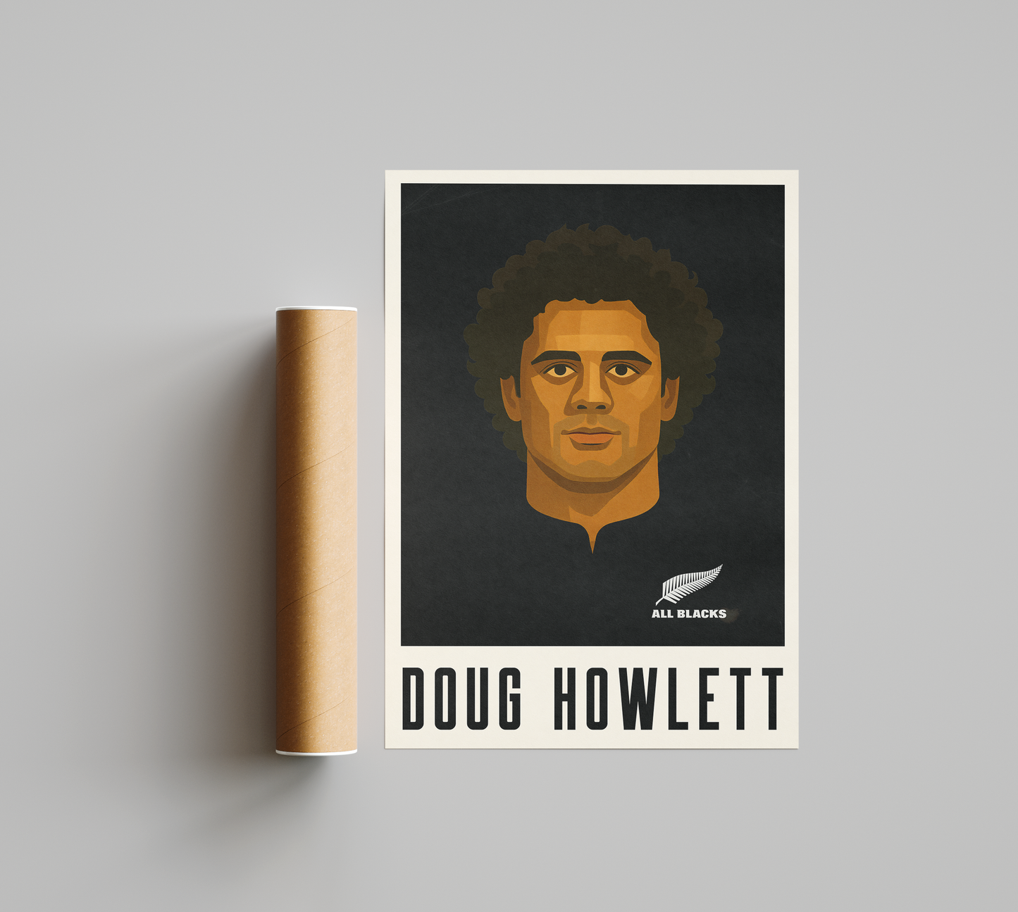 Affiche Rugby – Doug Howlett – New Zealand