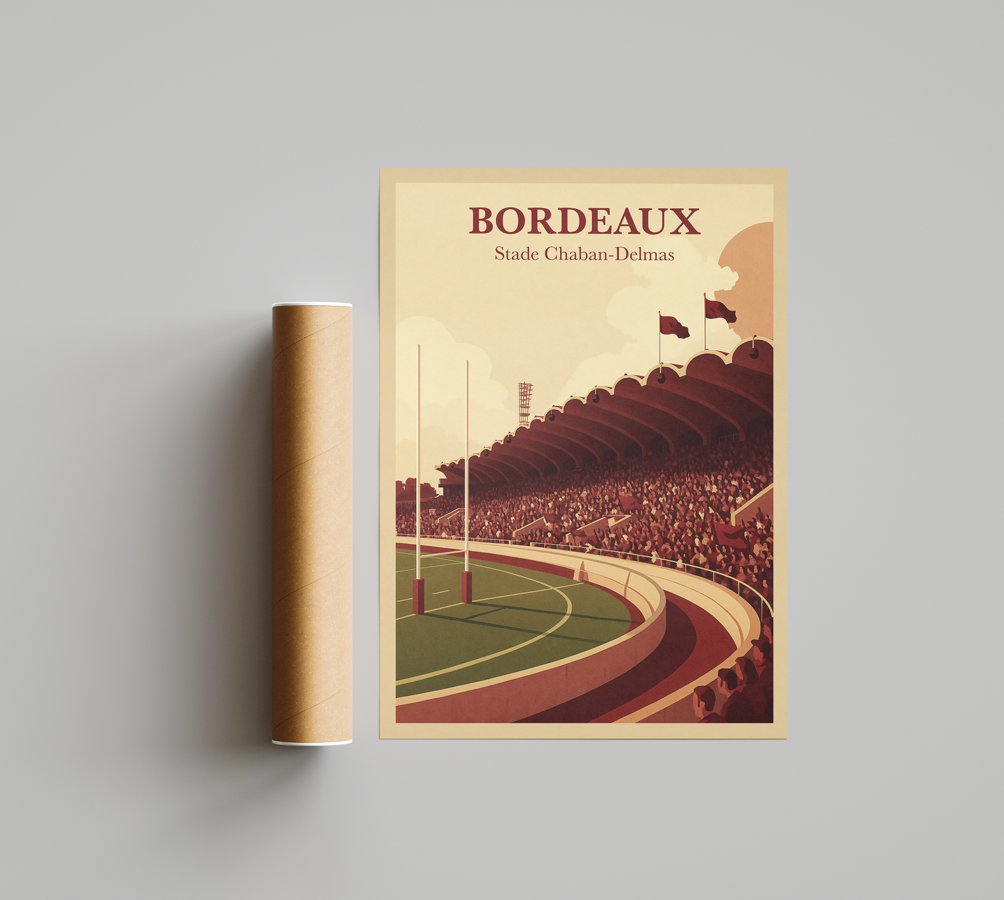 Affiche Rugby Bordeaux – Stade Chaban-Delmas
