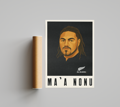 Affiche Rugby – Ma’a Nonu – New Zealand