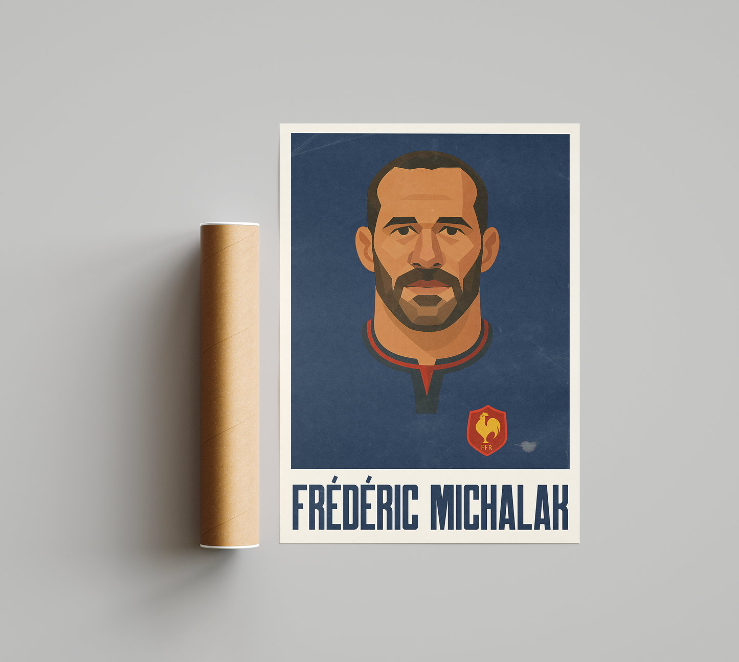 Affiche Rugby – Frédéric Michalak – France