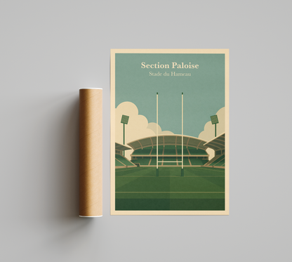 Affiche Section Paloise – Stade du Hameau