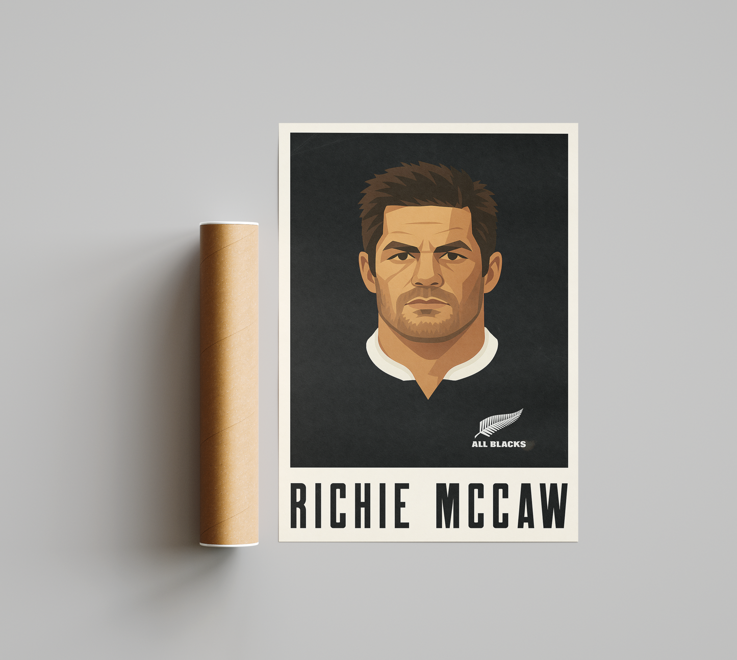 Affiche Rugby – Richie McCaw – New Zealand