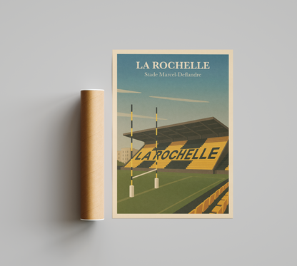 Stade Rochelais poster – Stade Marcel-Deflandre