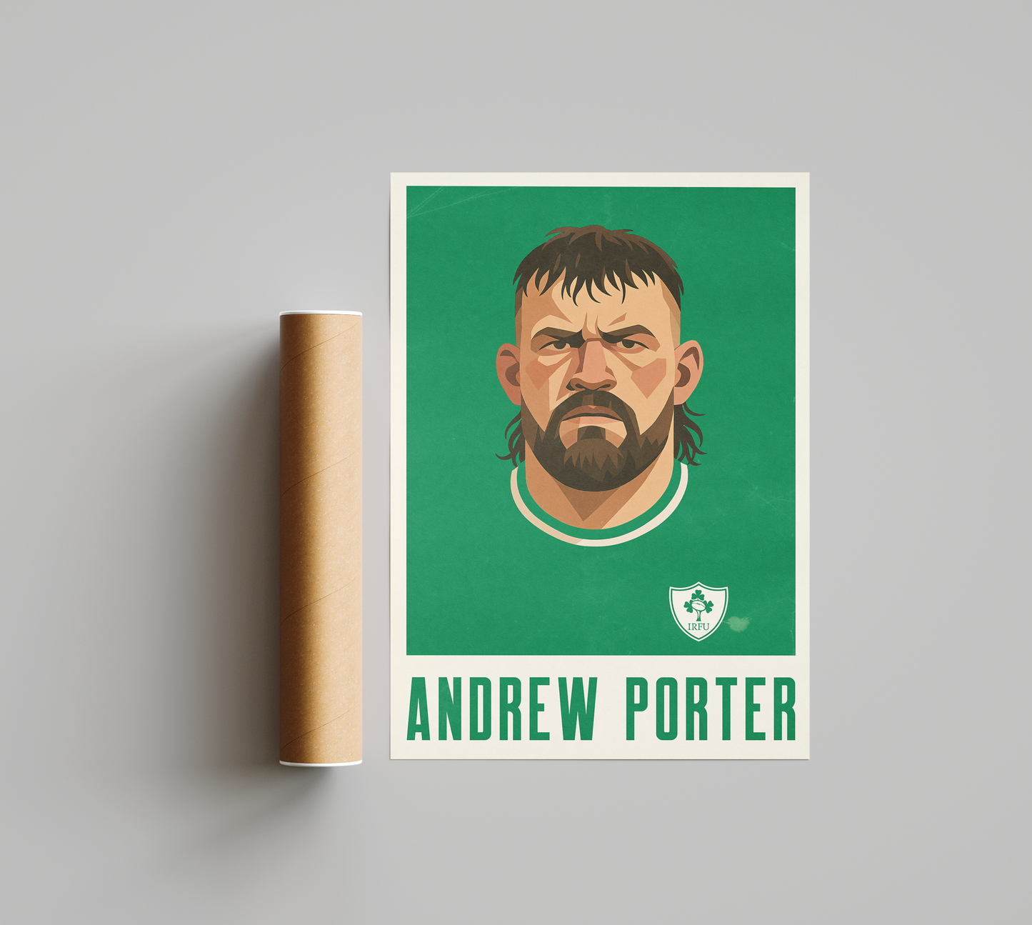 Affiche Rugby – Andrew Porter – Ireland