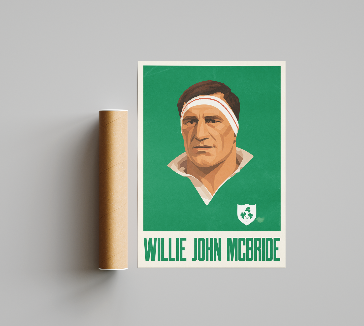 Affiche Rugby – Willie John McBride – Ireland