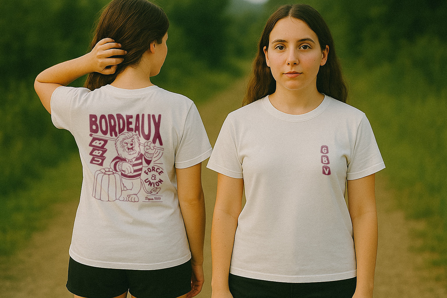 T-shirt Rugby Bordeaux – Fierté du Sud-Ouest-Garçon bien vêtu