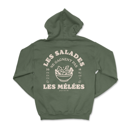 Hoodie Rugby – Les salades ne gagnent pas les mêlées