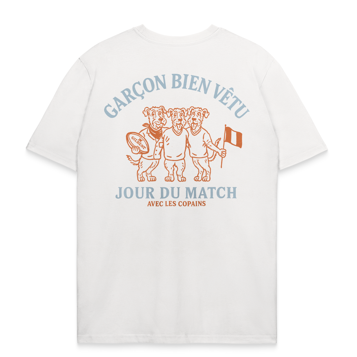 T-shirt Rugby Jour du Match – Avec les Copains