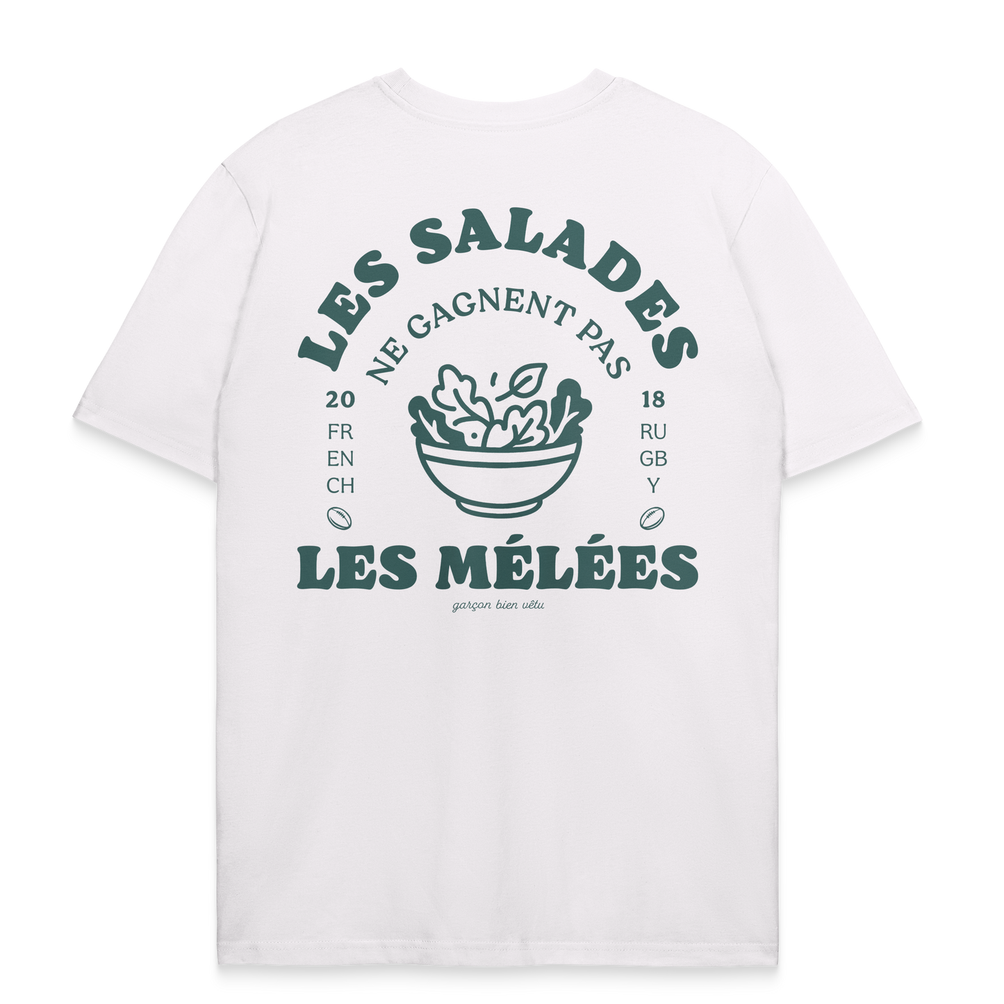 T-shirt rugby – Les salades ne gagnent pas les mêlées
