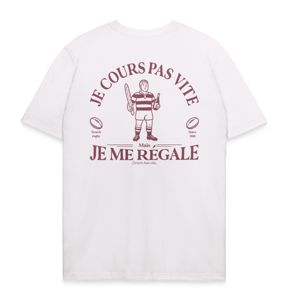 T-shirt Rugby Vintage – Je Cours Pas Vite Mais Je Me Régale