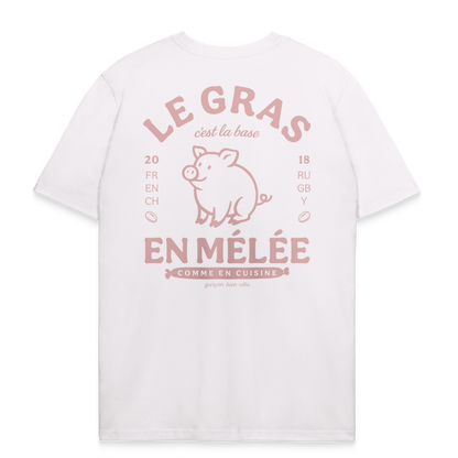 T-Shirt rugby – Le gras c'est la base en mélée