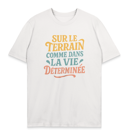 T-shirt Rugby Femme – Déterminée sur le Terrain et dans la Vie