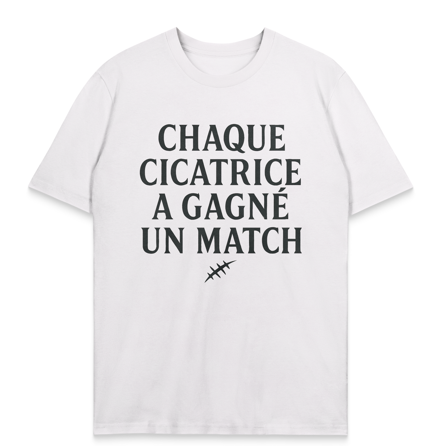 T-shirt Rugby – Chaque Cicatrice a Gagné un Match