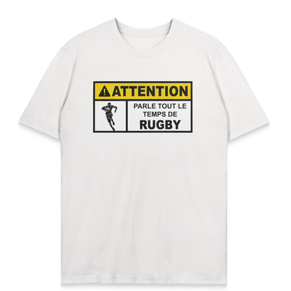 Rugby Humor T-Shirt – Achtung Rugby-Süchtiger
