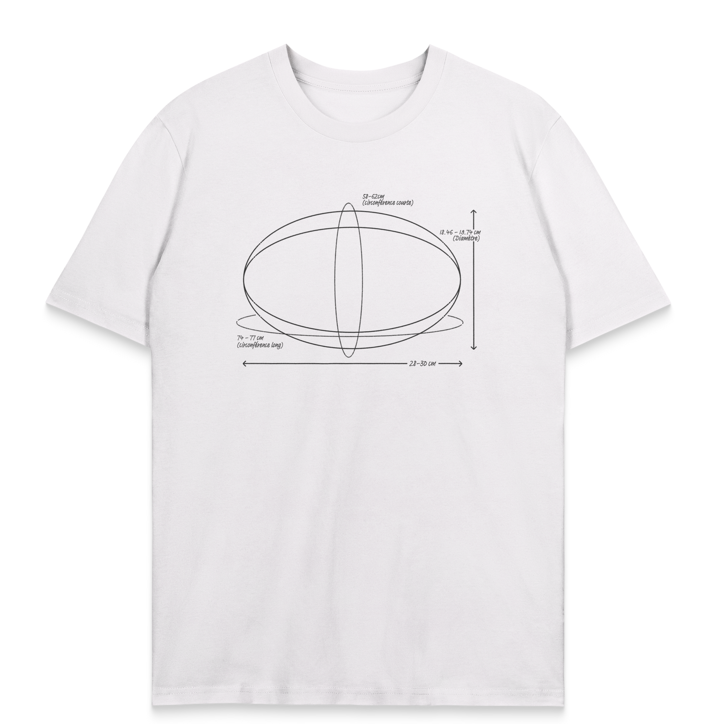 T-shirt Rugby Technique – Plan du Ballon