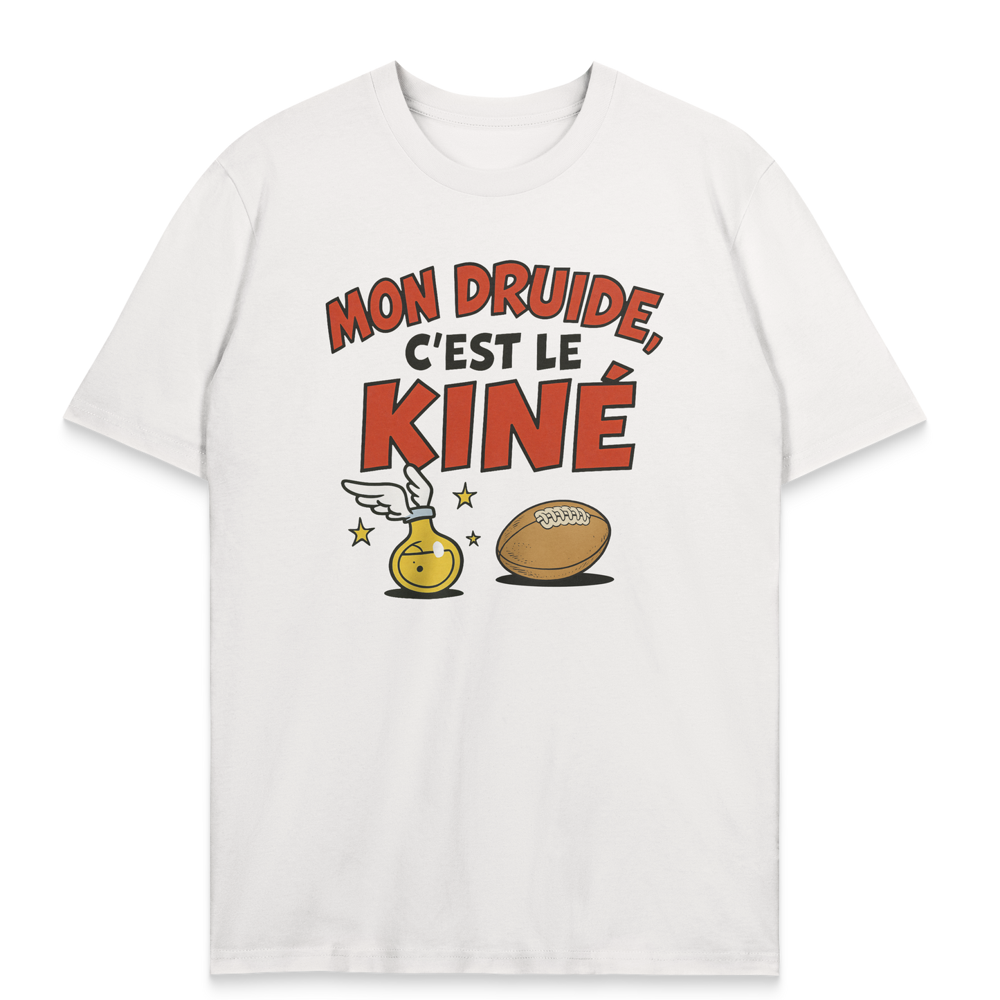 T-shirt Rugby – Mon Druide, C’est le Kiné