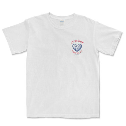 T-shirt Rugby Cœur – Le Rugby C’est la Vie