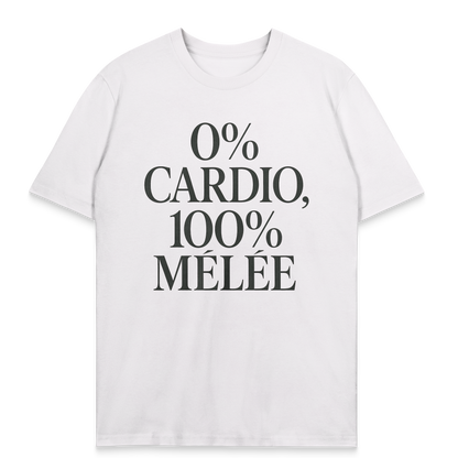 T-shirt Rugby – 0% Cardio, 100% Mêlée