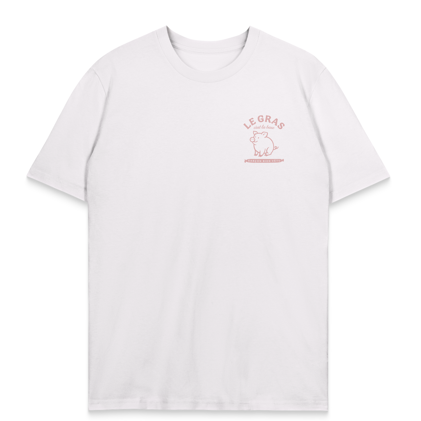 T-Shirt rugby – Le gras c'est la base en mélée