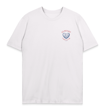 T-shirt Rugby Cœur – Le Rugby C’est la Vie
