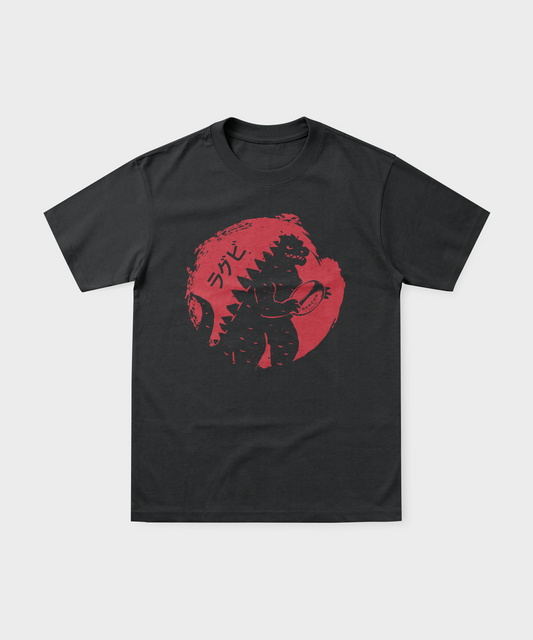 T-shirt Rugby Godzilla - Kaiju Japonais
