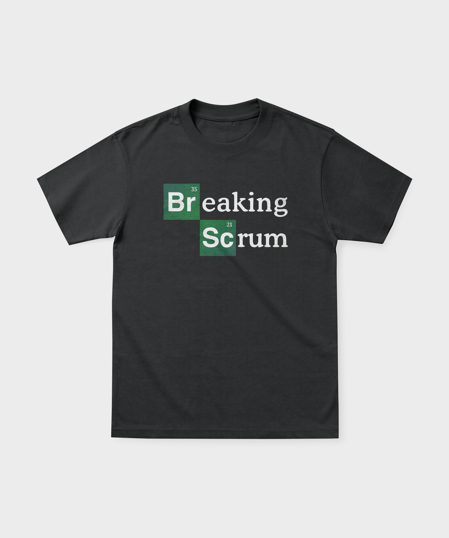 T-shirt Rugby Breaking Scrum - Heisenberg de la Mêlée