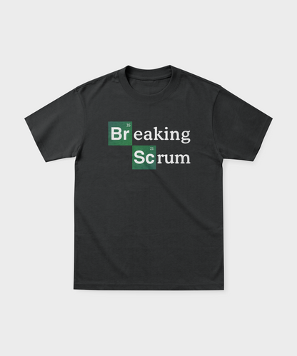 T-shirt Rugby Breaking Scrum - Heisenberg de la Mêlée