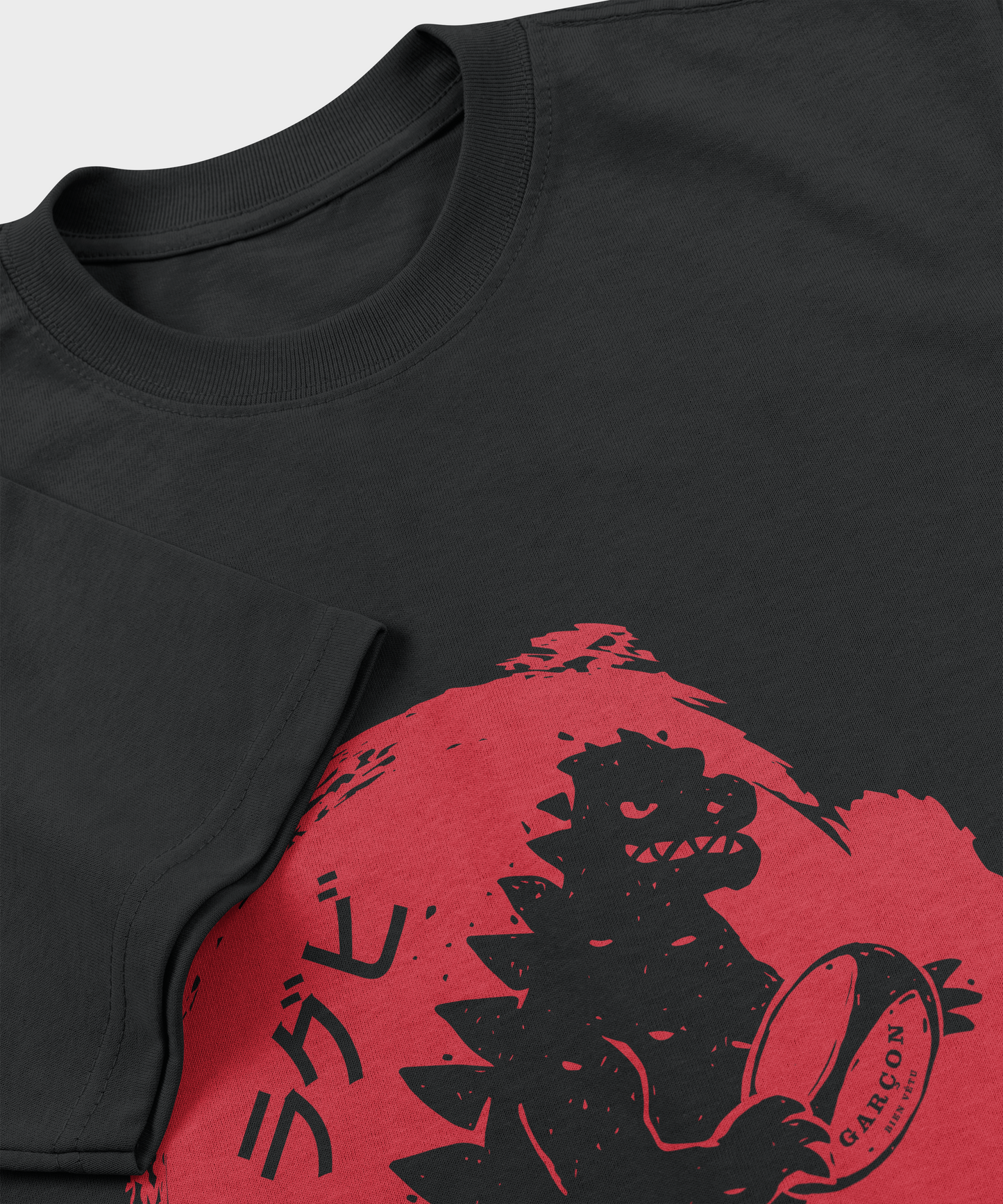 T-shirt Rugby Godzilla - Kaiju Japonais