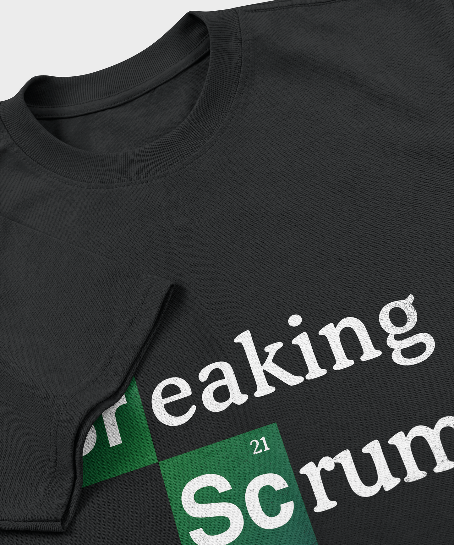 T-shirt Rugby Breaking Scrum - Heisenberg de la Mêlée
