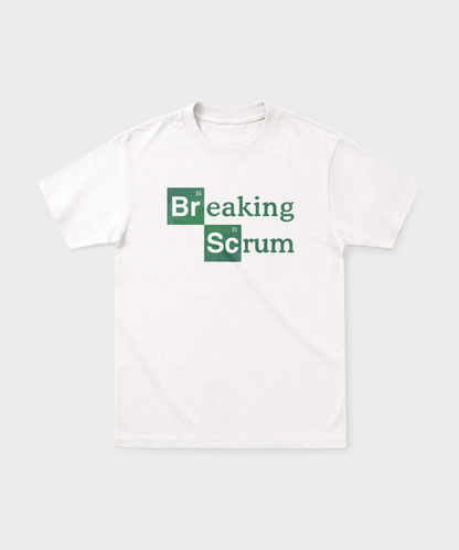 T-shirt Rugby Breaking Scrum - Heisenberg de la Mêlée
