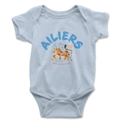 Body bébé ailier guépard – vitesse et agilité-Garçon bien vêtu