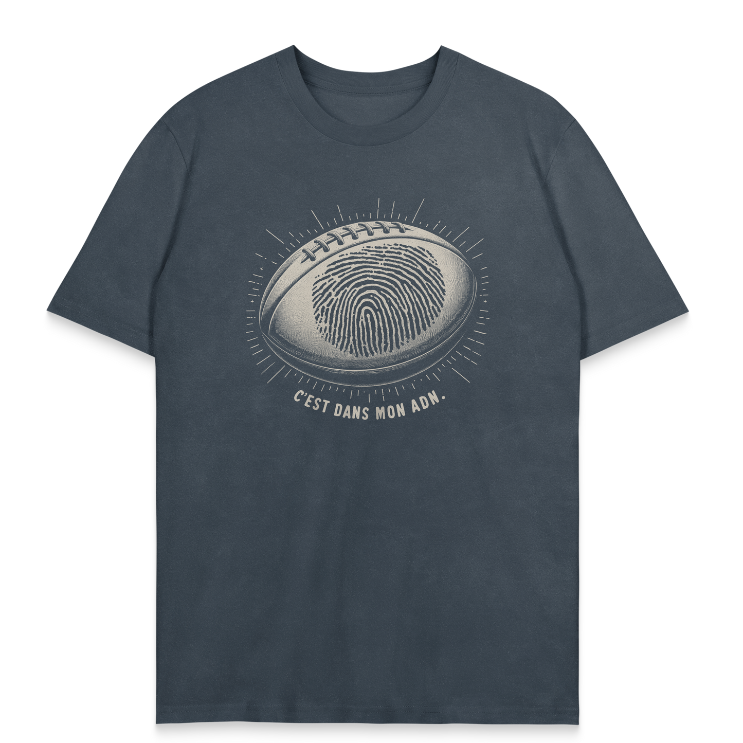 T-shirt Rugby ADN – Passion Gravée en Soi