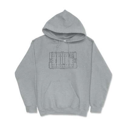Hoodie Rugby Architecte – Le Terrain en Détails-Garçon bien vêtu