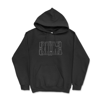 Hoodie Rugby Architecte – Le Terrain en Détails-Garçon bien vêtu