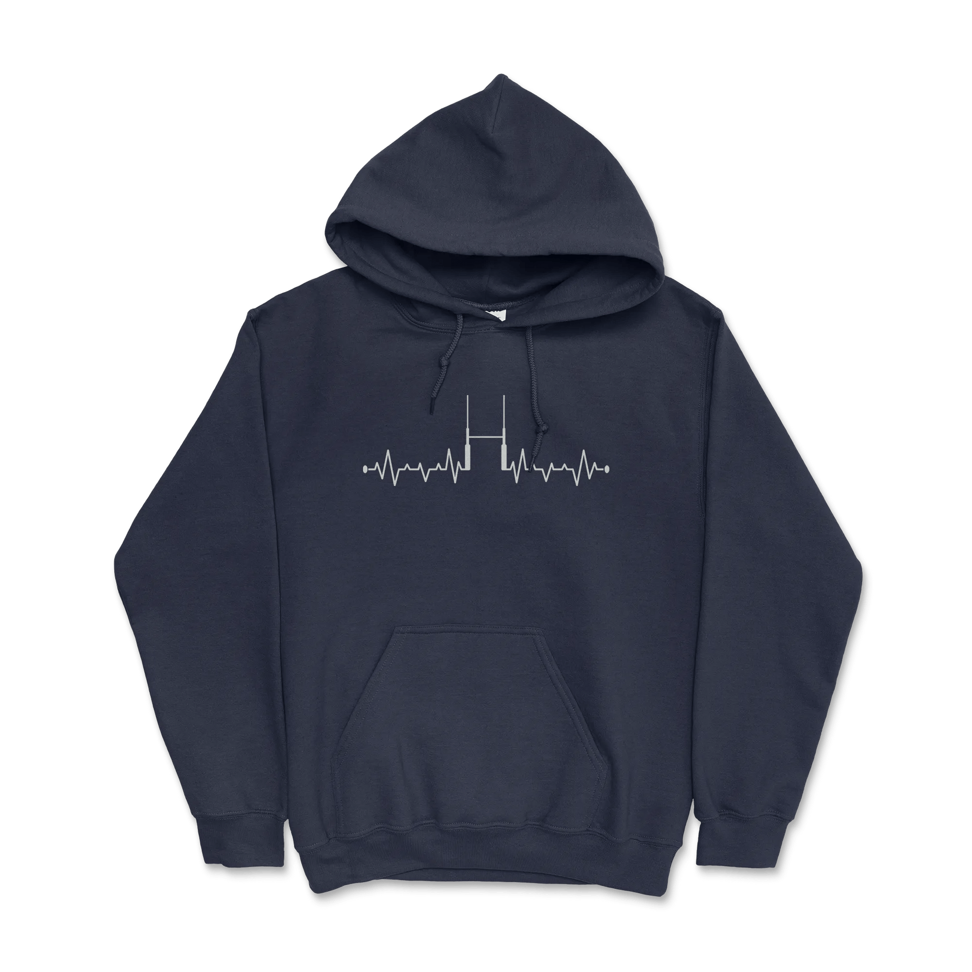 Hoodie Rugby Heartbeat– Rythme du Jeu-Garçon bien vêtu