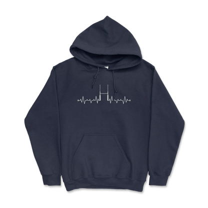 Hoodie Rugby Heartbeat– Rythme du Jeu-Garçon bien vêtu