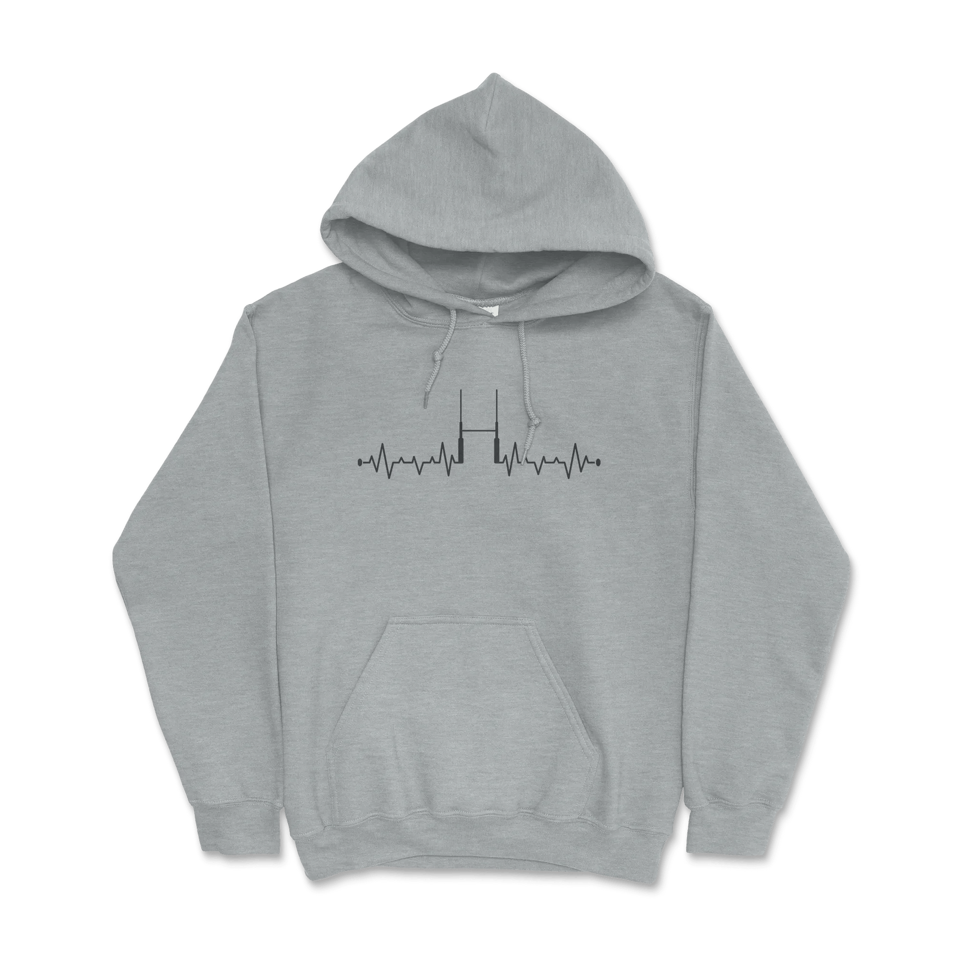 Hoodie Rugby Heartbeat– Rythme du Jeu-Garçon bien vêtu