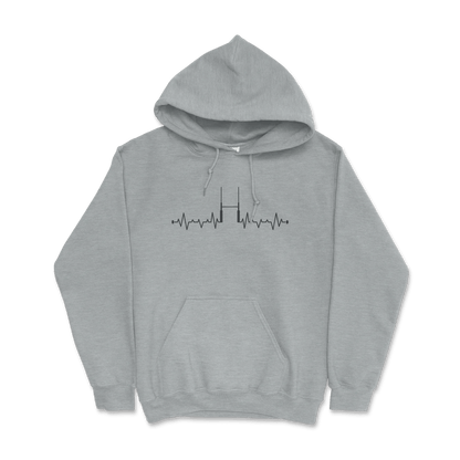 Hoodie Rugby Heartbeat– Rythme du Jeu-Garçon bien vêtu