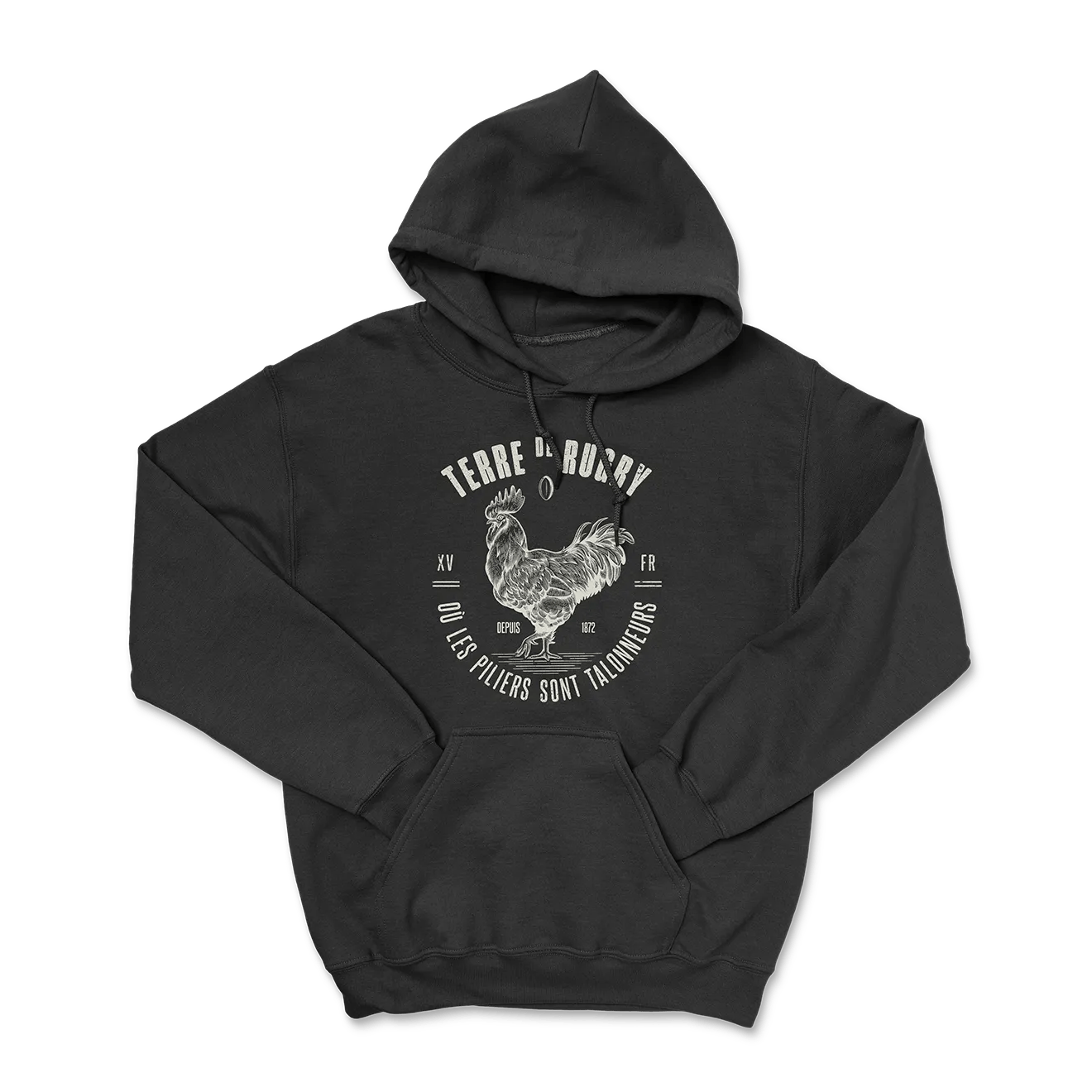 Hoodie Rugby Héritage - Terre De Rugby-Garçon bien vêtu