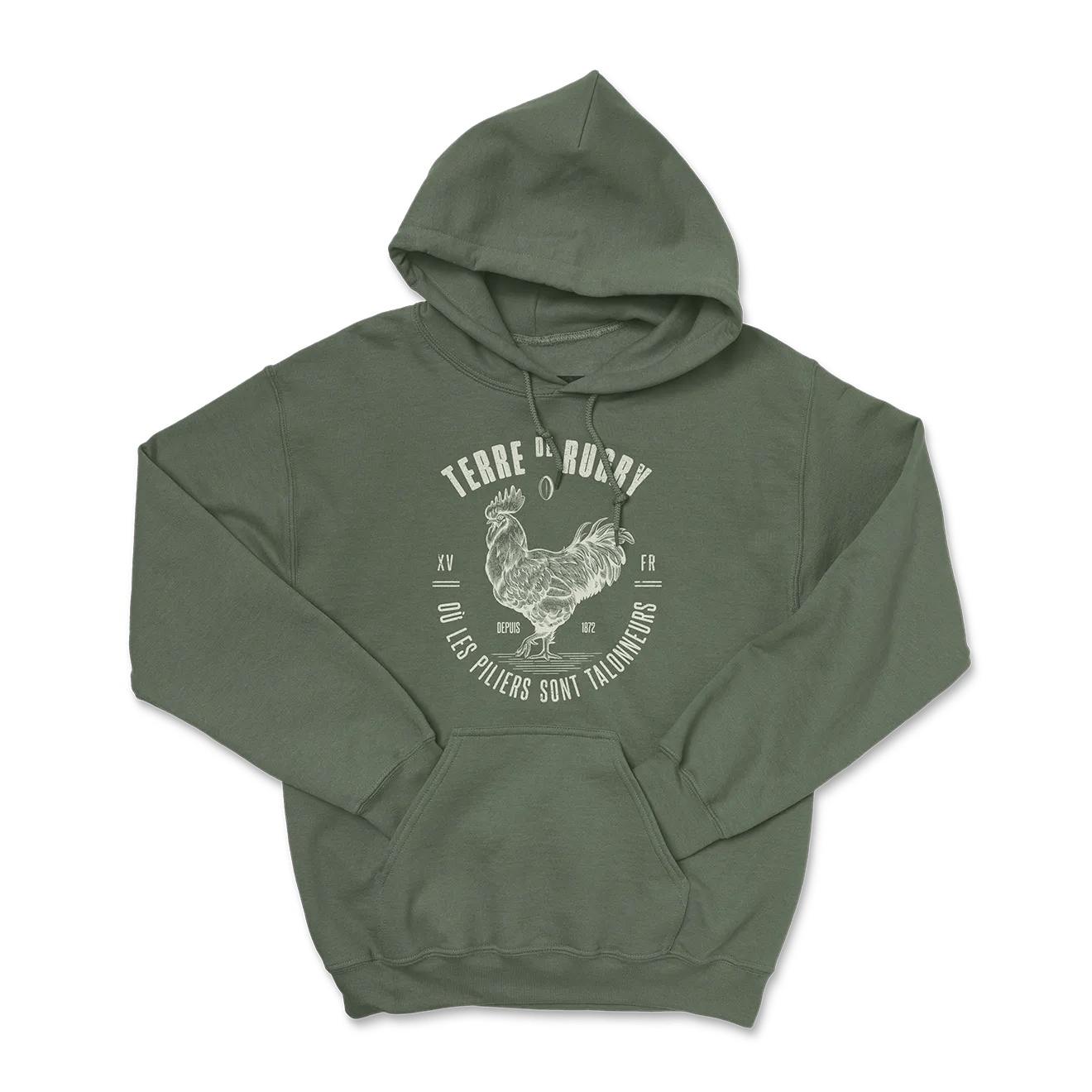 Hoodie Rugby Héritage - Terre De Rugby-Garçon bien vêtu